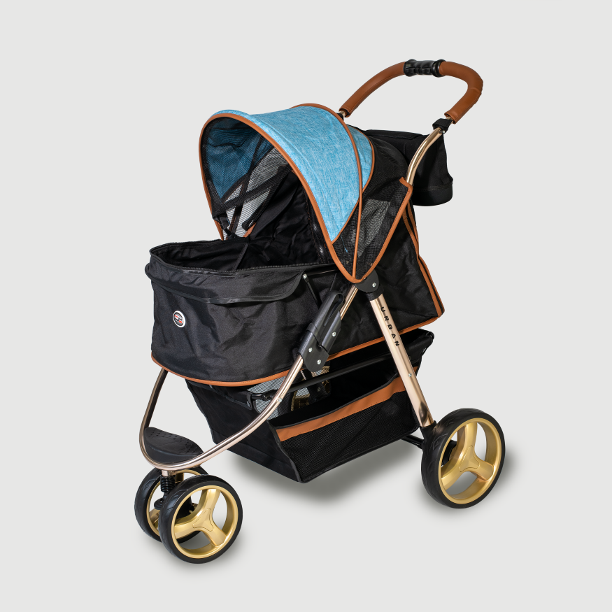 innopet-hondenbuggy-urban-gold-schuin-halfopen.png